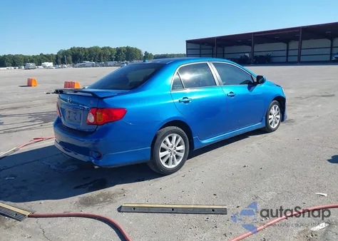 2010 Toyota Corolla S from USA, damaged, VIN 2T1BU4EE6AC455936